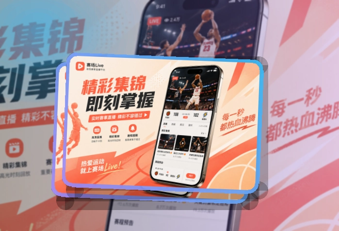 500彩票网官方 海报式引导 · 移动观赛入口 · 多场赛事切换更清楚界面展示